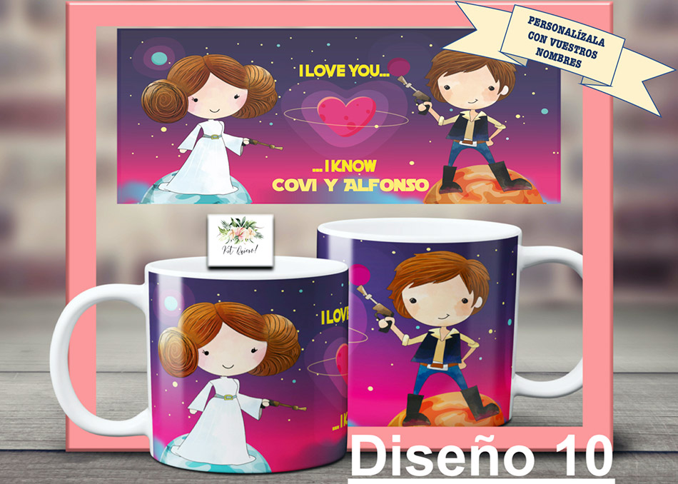 San Valentín Taza Desayuno » Kamisart