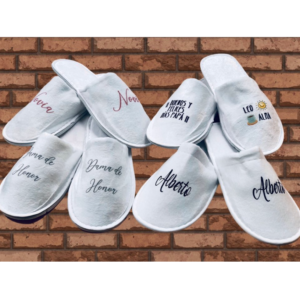 PANTUFLAS PERSONALIZABLES