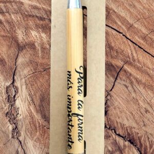 Bolígrafo con leyenda