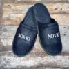 PANTUFLAS NEGRAS
