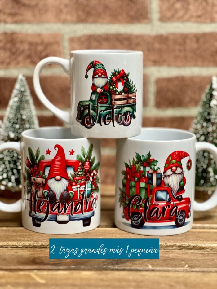 dos grandes y una pequeña